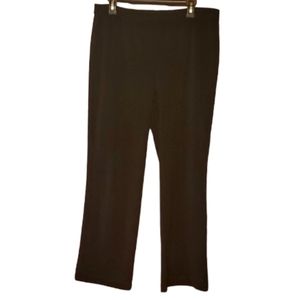 Chico's Womans Black Ponte Slacks‎ in Size 2 Regular